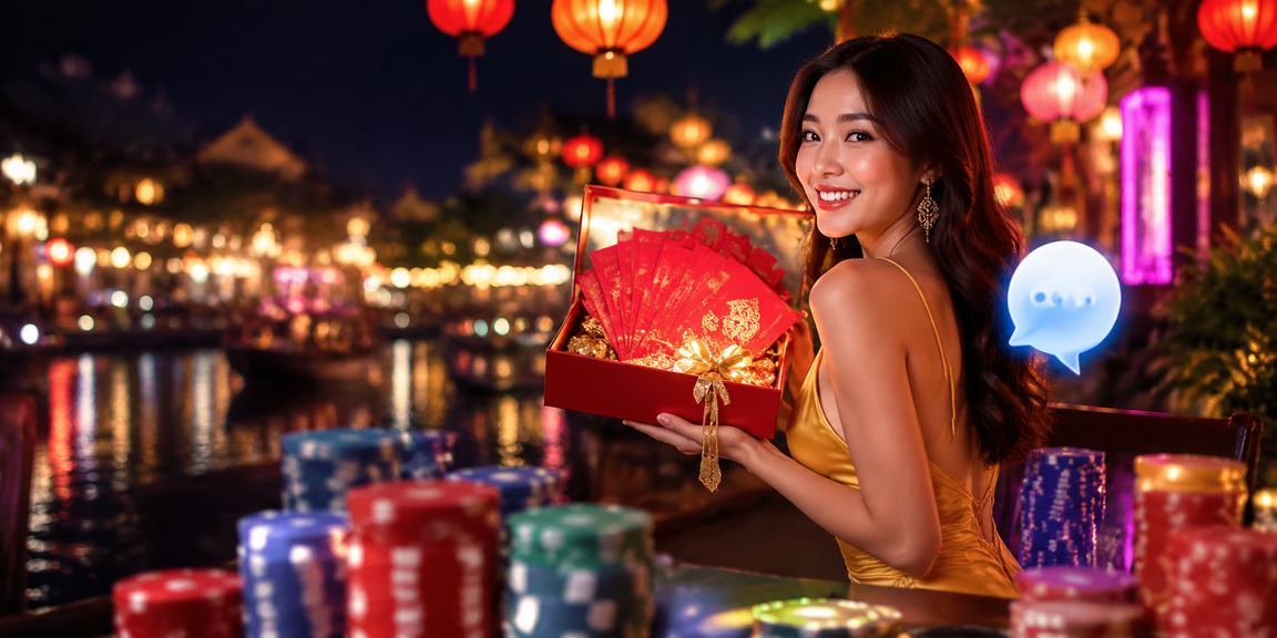 Bao lì xì tại Hội An gợi không khí ưu đãi và giải thưởng cho người Việt